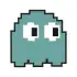 Pac-man Ghost Inky Cuttable Design