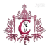 Pagoda Monogram Machine Embroidery Frames Digitized by Apex