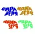 Papa Nana Bear SVG Cuttable Design