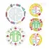 Back to School Monogram Frame #2 Machine Embroidery Design by Apex All