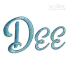 Pensacola Script Monogram Machine Embroidery Font