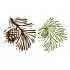 Pine Branch SVG Cuttable Design
