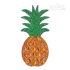 Pineapple Art Machine Embroidery Design by Apex
