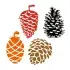 Pine Cone Pack SVG Cuttable Design