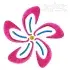 Plumeria Tropical Flowers Embroidery Designs
