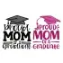 Proud Mom of a Graduate SVG Cuttable Design