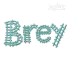 Train Railway Tracks Doodle Embroidery Fonts