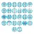  Raleigh Round Circle Svg Cuttable Font