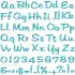 Ray Embroidery Font