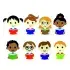Reading Kids SVG Cuttable Design