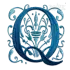 Regal Floral Machine Embroidery Fonts:Letter Q