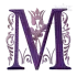 Regal Floral Machine Embroidery Font