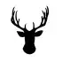 Reindeer Deer Silhouette SVG Cuttable Designs