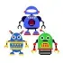 Robot Pack SVG Cuttable Design
