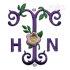 Rose Flower Machine Embroidery Font Letters