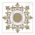 Royal Floral Pattern Quilt Block Embroidery Design