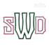 Sagano Grove Applique Machine Embroidery Font - Apex