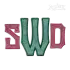 Sagano Grove Applique Machine Embroidery Fonts Letters