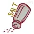Salt and Pepper Embroidery Design