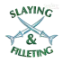 Slaying & Filleting Fishing Fisherman Quote Machine Embroidery Designs