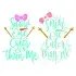 Snow One Cuter Than Me SVG Cuttable Design