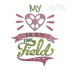 My Heart is on that Soccer Field Embroidery Designs