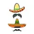 Sombrero SVG Cuttable Design