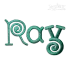 Spiral Circle Machine Embroidery Font by Apex Designs