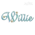 Stars Script Machine Embroidery Font by Apex Designs