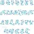 Stars Script Embroidery Font