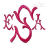 Stylish Bamboo Monogram Embroidery Font