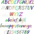 Summer Script Embroidery Fonts