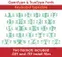 Sweet Briar Flourish Monogram True Type Font