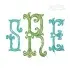 Sweet Briar Basic Monogram Embroidery Font