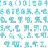 Tango Embroidery Font