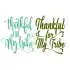 Thankful for My Tribe SVG Cuttable Design