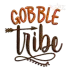 Gobble Tribe Thanksgiving Day Machine Embroidery Design by Apex