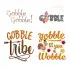 Thanksgiving Gobble Turkey Machine Embroidery Designs - Apex Digitized