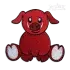 The Razor Back Pig Machine Embroidery Design