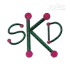 Tinker Dots Embroidery Fonts by Apex Designs Art