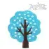 Tree Polka Dots Embroidery Design