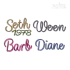 Triple Braid Warren Chain Stitch Font