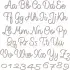 Triple Braid Warren Chain Stitch Font FULL Alphabet