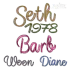 Bah Humbug Christmas Saying Funny Quote Machine Embroidery Design All 1