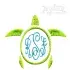 Turtle Monogram Frame