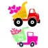 Valentine Dump Truck SVG Cuttable Design