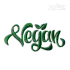 Vegan Machine Embroidery Design by Apex