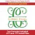 Vine Arrow Split TrueType Font