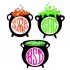 Witch Cauldron Monogram Frame SVG Cuttable Design