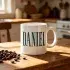 Coffee Cup Yeehaw Tall Hat Serif Letters Monogram Font | TTF OTF